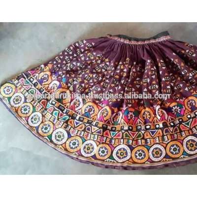 Vintage Rabari Handmade Art Embroidery Skirts Wholesale 2017