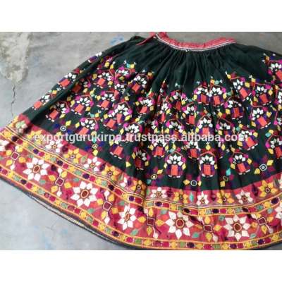 Vintage Handcrafted Embroidery Rabari Skirt 2017